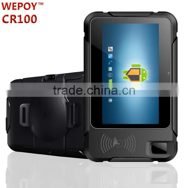 IP65 7 Inch Touch Screen Wifi Gps 3g Nfc Rfid Fingerprint Reader Barcode Scanner Reader Rugged Tablet photo-4