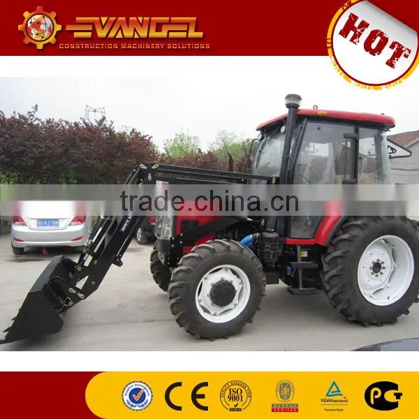 LUTONG 80HP Farm Tractor LT804 With Front Loader photo-2
