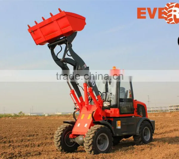 Qingdao Everun New 1.0 Ton Farm Machinery Mini Wheel Loader Made In China photo-4
