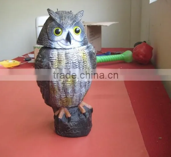 OEM Blow Molding Animal Crafts OWL Hunting Decoy Plastic Decoy For Sale photo-3