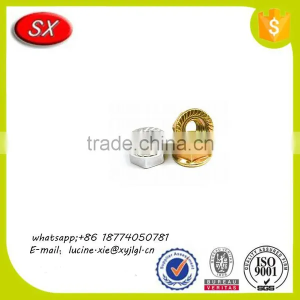 Manufacture Precision Carbon Steel Hexagon Flange Chinese Supplier Weld Cap Nut photo-2