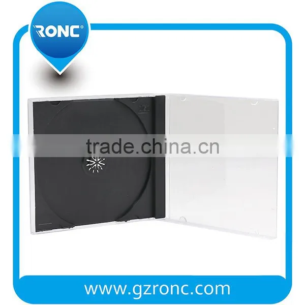 Wholesale Dvd Case Manufacturer 10.4mm Clear CD DVD Case photo-2