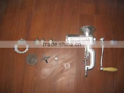 NO 10 Cast Iron Tin Plated Meat Mincer photo-4