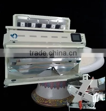 Rice Color Sorter, Rice Sorting Machine, Rice Grader Small Rice Color Sorter Agent Price photo-3