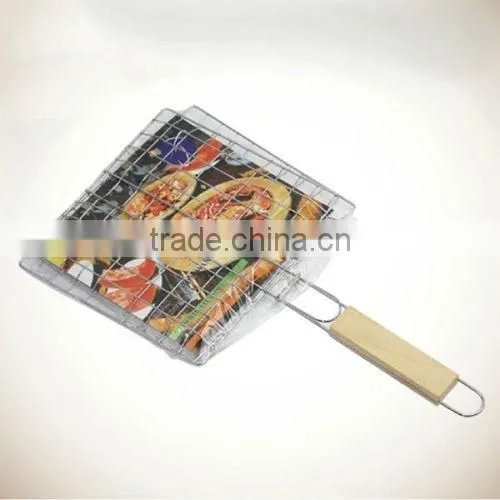 BBQ Picnic Roast Fish Vegetable Metal Mesh Rack photo-2