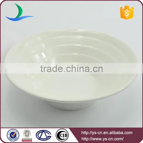 Wholesale Custom White Ceramic Noodle Bowl photo-4