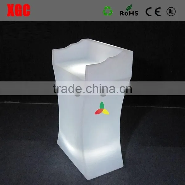 Modern Design PE Plastic Led Light Bar Table Plastic LED Bar Table/led Light Table photo-5