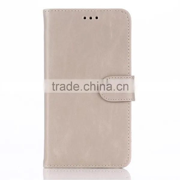 High Quality Crazy-horse PU Card Bumper/pocket Cell Phone Case for LG photo-5
