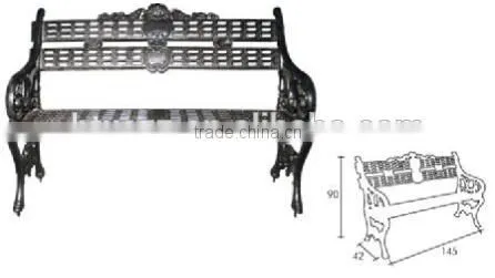 Different Height Size Casting Iron Bench photo-3