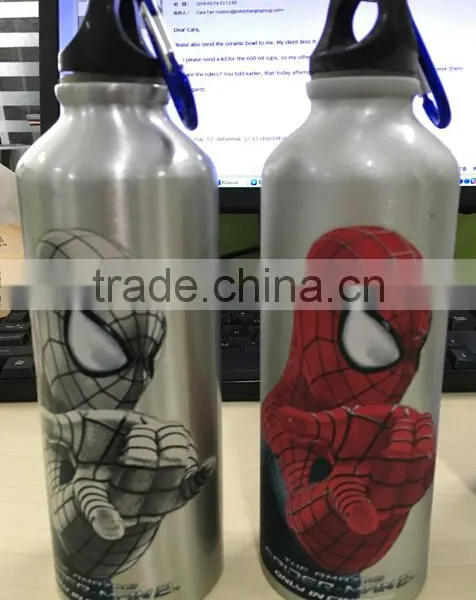 Spiderman Aluminum Bottle Water Drinking photo-6
