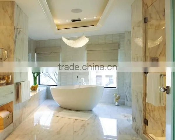 Indoor Bathroom Decoration Stone Carving Baignoire en Marbre photo-2