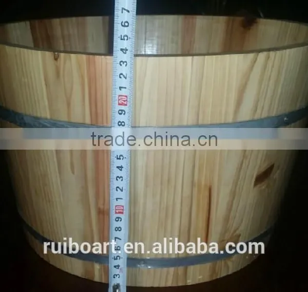 Wooden Foot Bath Barrel photo-3