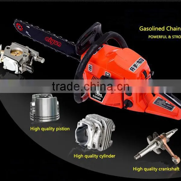 20"Blade 58cc Gas Chain Saw Wood Cutter Gasoline Chain Saw Heavy Duty Electric Chainsaw photo-3