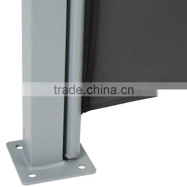 3x1.8M Aluminum Black Waterproof Patio Screen photo-4