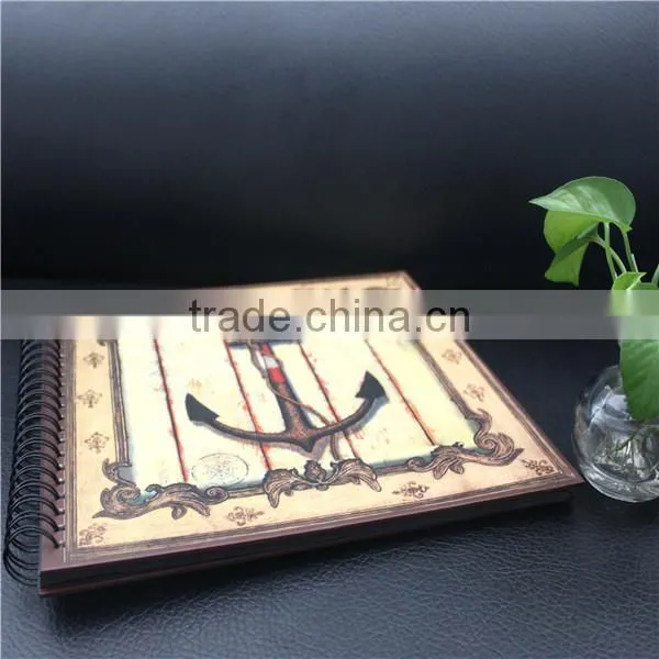 Spiral Photo Ahlbum, Handmade Paper Scrapbook Style Photo Album photo-2