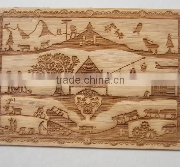 2017 Handmade Bamboo Christmas Card photo-3
