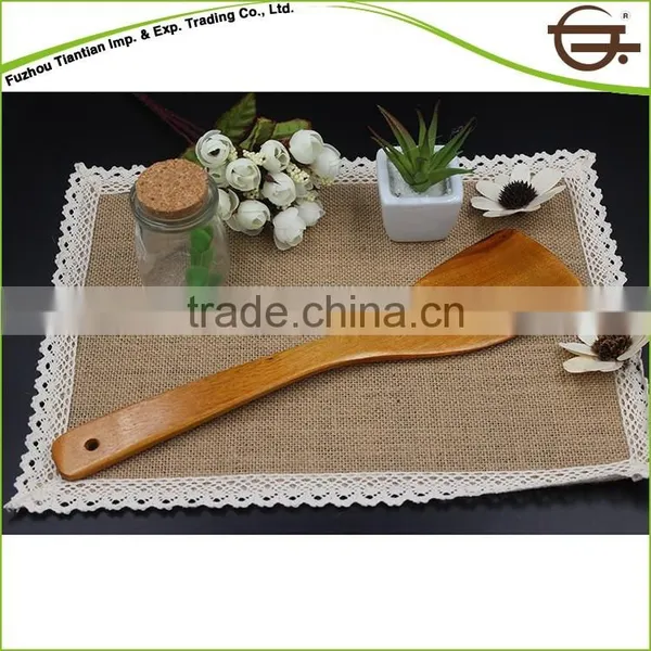 China Supplier Solid wood Spoon For Rice