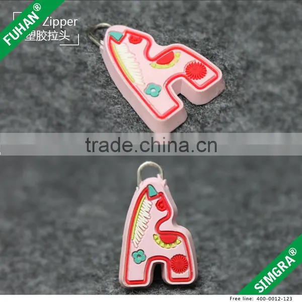 Popular High-end Cartoon Design Children Clothing Plastic Zipper Sliders photo-4