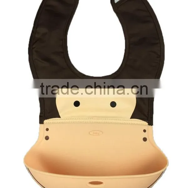 Food Grade Water Proof Silicone Baby Bib photo-5