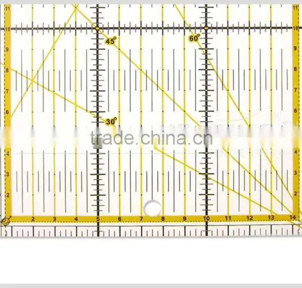 Kearing 30 * 15 cm Quilting Craft Rulers & High Quality Acrylic Patchwork Templates # KPR3015 photo-5
