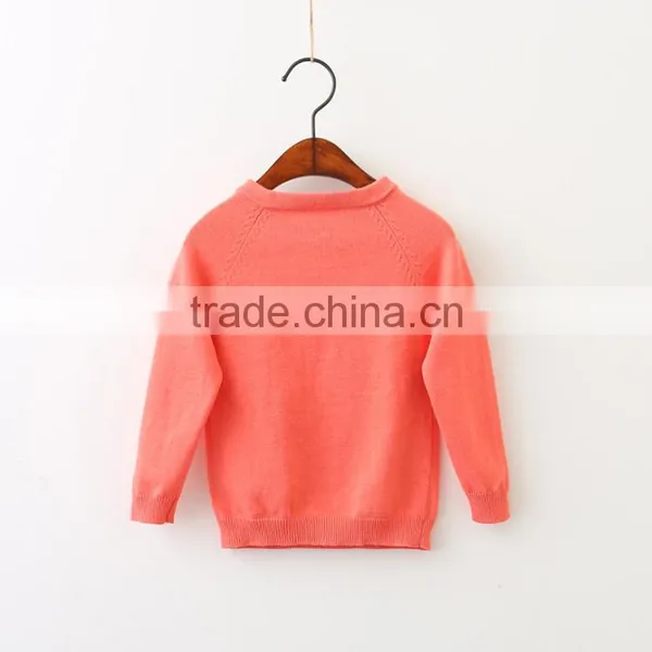 Fashon Designed Handmade Knitting Fabric Baby Sweater With Shoulder Button photo-2