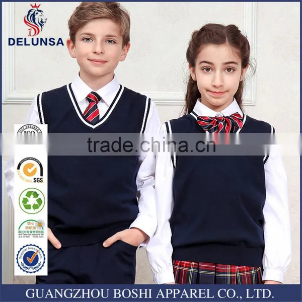 Factory Wholesale Price School-uniform Sample School Uniform photo-3