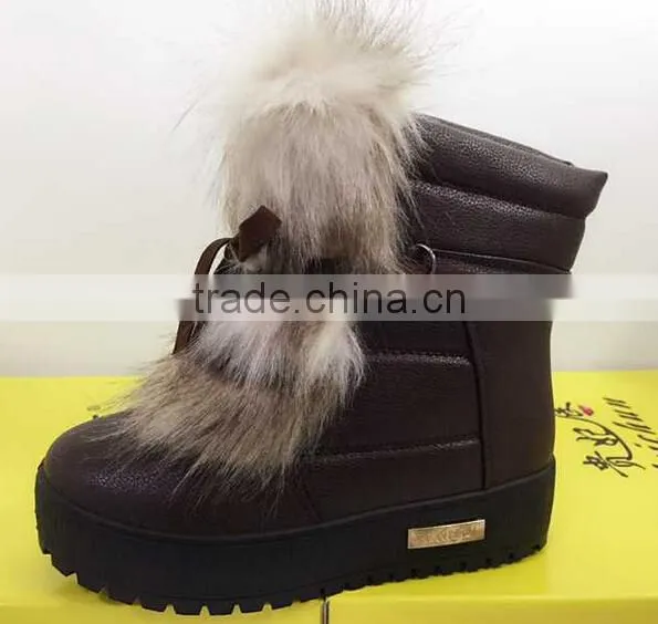 GZY Ladies Flat Shoes Ugly Boots Durable Charming Model 2017 High Quality China Stock Wholesale Gaungzhou photo-2