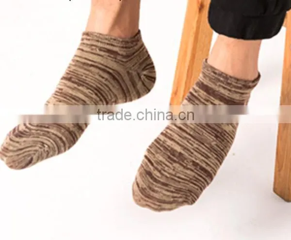 Zm40607b New Model Strpe Design Men's Low-cut Liners Socks photo-5