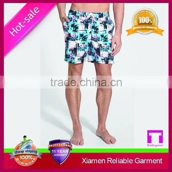 Best Selling Design Sublimation Printing Sexy Men Swim Trunks/ Swim Wear photo-5