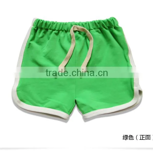 Top Quality Custom Apparel Cheap Quick Dry 100 Cotton Plain Children Sports Shorts photo-5