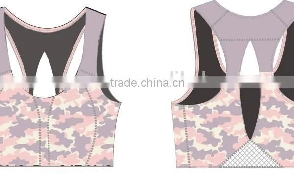 2015 Fashion Seamless Fitness Lady's Sports Bra photo-2