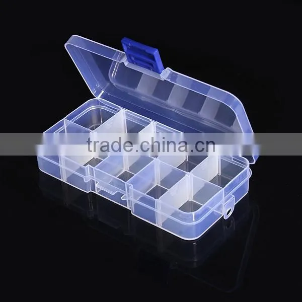 4 Size 10/15/24/36 Slot Clear Electronic Components Storage Organizer Assortment Box Plastic Case Convenience Store Small Items photo-3
