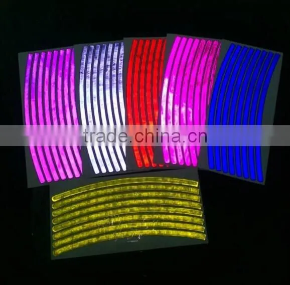 3M Reflective Glitter Print Custom Sticker photo-5