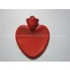 Heart Shape Rubber Hot Water Bottle