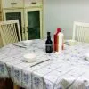 Printe PVC Lace Table Cloth