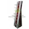 POP Corrugated Floor Standing Displays With Hooks