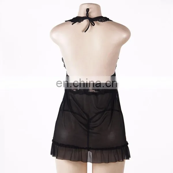 Popular Hot Backless Sexy Night Dress for Fat Ladies photo-6