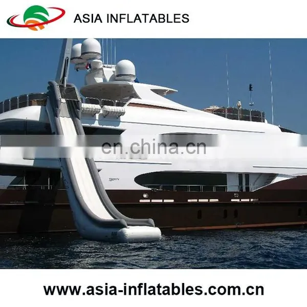 New Design High Quality Customized Inflatable Ocean Yacht Water Slide for Commercial Use