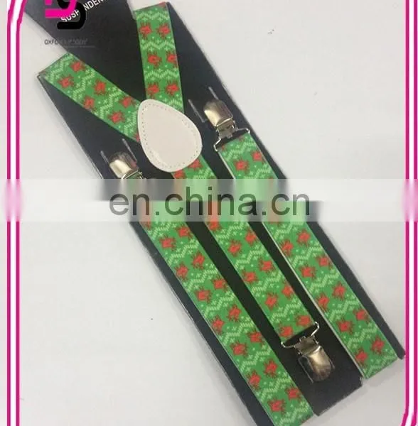 2015 new bright color High quality cartoon kids suspender
