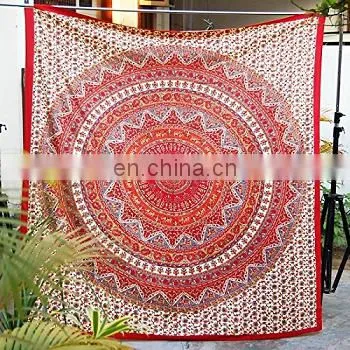 Hippie Indian Mandala Roundie Round Towel Throw Tapestry Beach Yoga Mat Bohemian BEACH THROWS photo-3