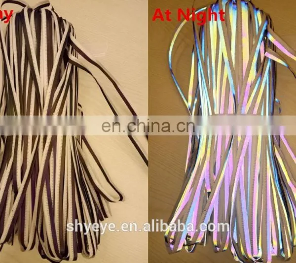 Reflective Piping for Clothing Reflective Rainbow Tape Colourful Piping photo-3
