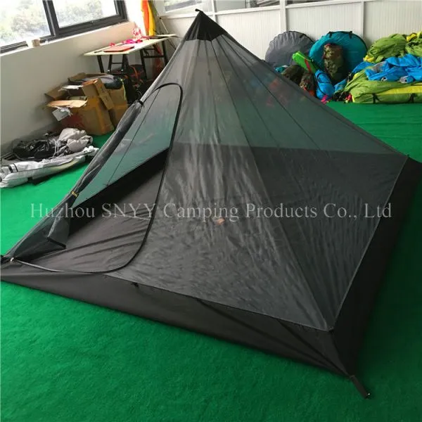 Outdoor 3-4 Person Mosquito Net Venting Tent photo-5