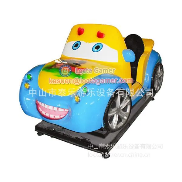 Zhongshan Amusement Cartoon Kiddie Rides Wig-wag Machine Joy Car Coin Operated photo-4