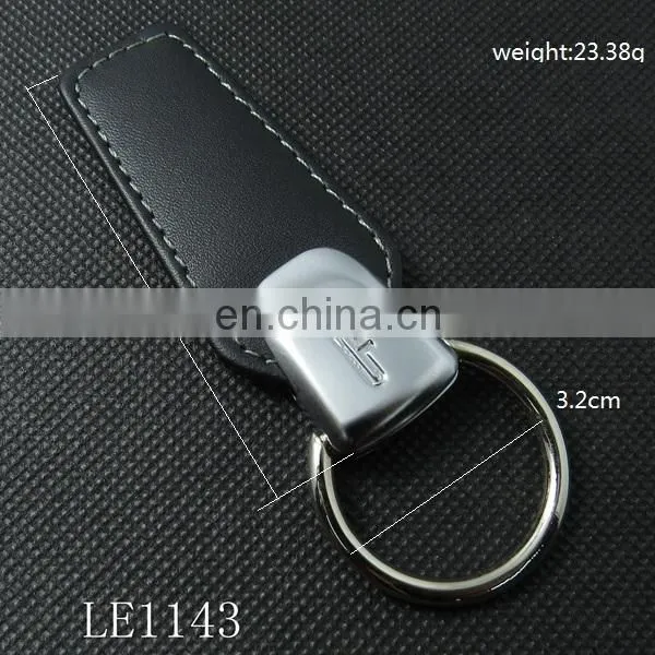 Wholesale PU Leather Keychain Custom High Quality Real Leather Keyring photo-5