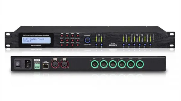 2x4、2x6、4x8 Professional Audio Processor Audio Sound Processor photo-2
