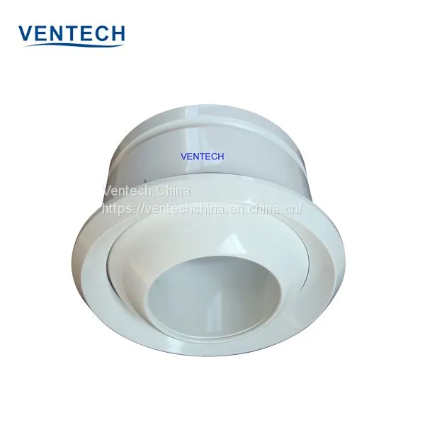 Powder Coated HVAC Aluminum Jet Nozzle Air Diffuser Price photo-3