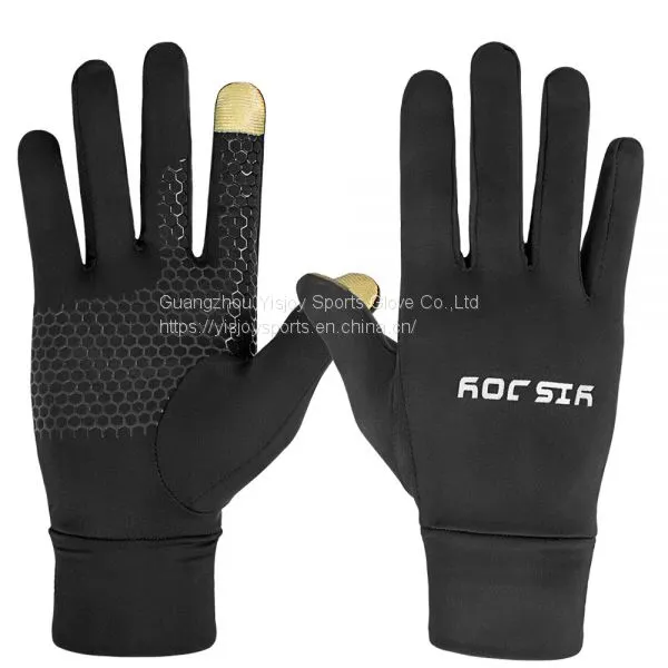 Cheap Men Women Comfortable Touchscreen Running Gloves