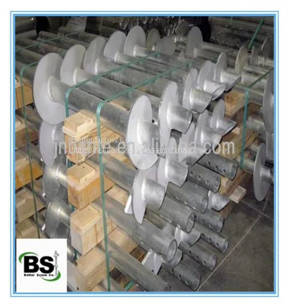 Galvanized Steel 66 Inch Helical Earth Screw Anchor photo-3