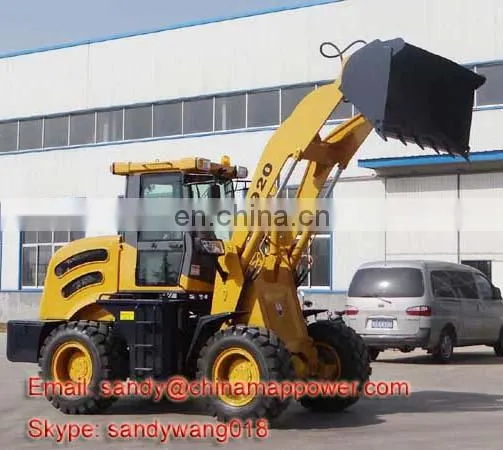 ZL20-2000kgs Mini Wheel Loader, Front Wheel Loader ZL20F, Hydraulic Loader 20F photo-4