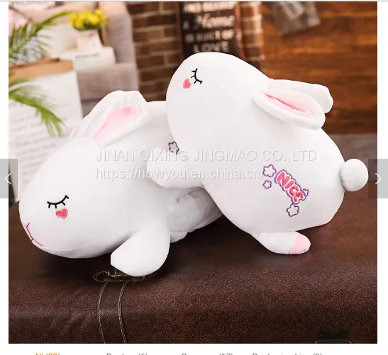China Manufacture Cute Decoration Moe 2019 Trend Plush Backpack Rabbit photo-5